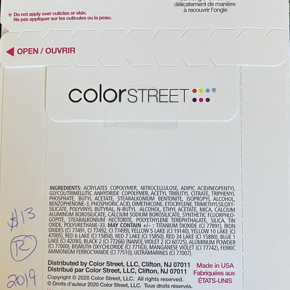 Color Street Nail Strips ~ Caribbean Coral - Picture 4 of 6